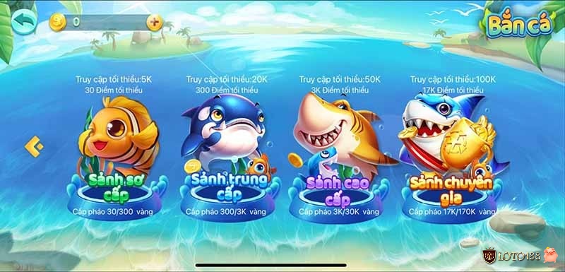 Bắn cá tại cổng game CF68